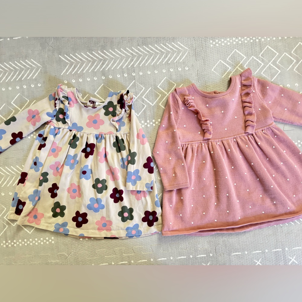 Baby Girl Long Sleeve Dresses